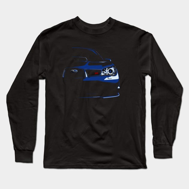 Subaru STI - WRX (NB) Long Sleeve T-Shirt by 5thmonkey